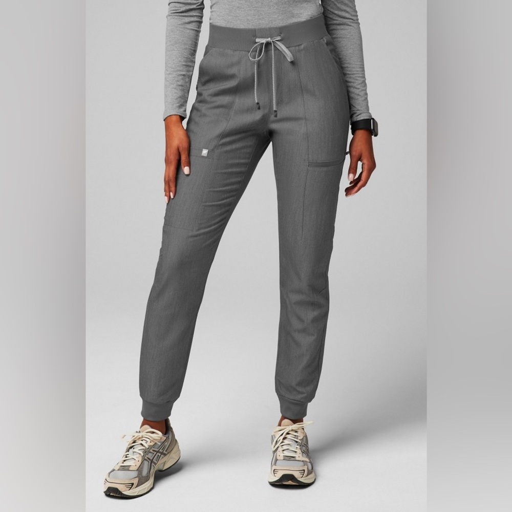 Fabletics Gray Scrub TALL Joggers